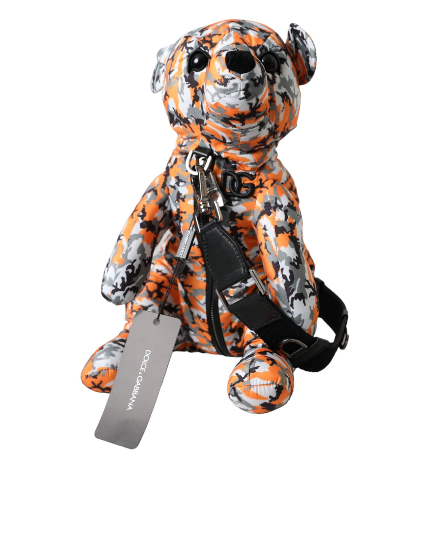 Multicolor Camouflage Print Animal Silhouette Bag