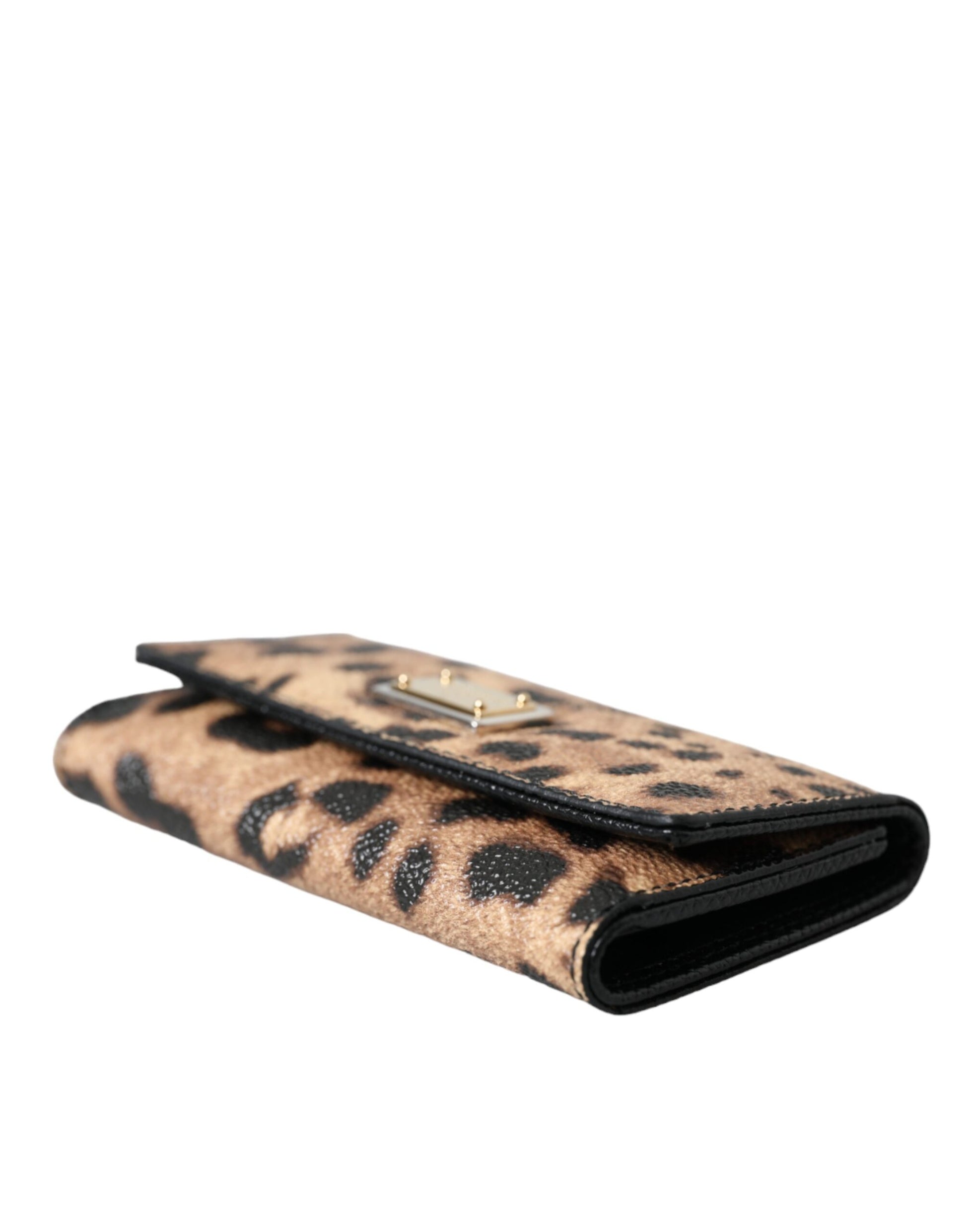 Brown Leopard PVC Pouch Key Holder Case Keyring