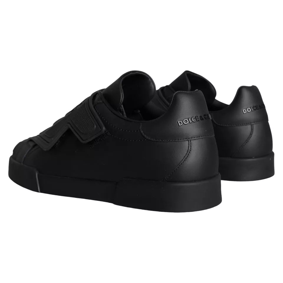 Black Lace Up Wave Low Top Sneakers Men Shoes