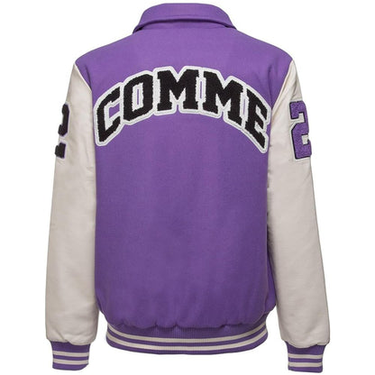 Purple Polyester Jacket