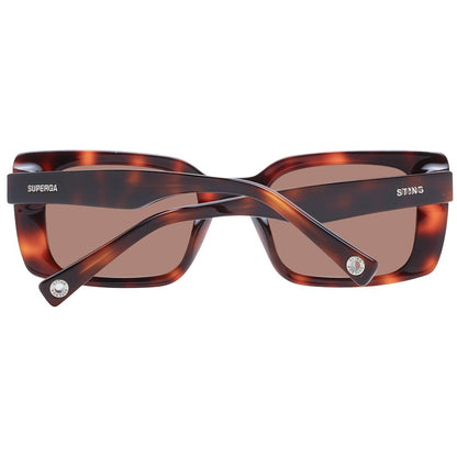 Brown Unisex Sunglasses