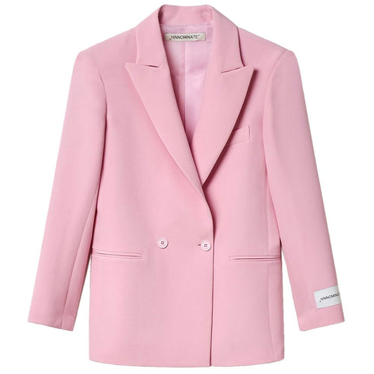 Pink Polyester Suits & Blazer