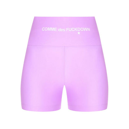 Purple Polyester Short