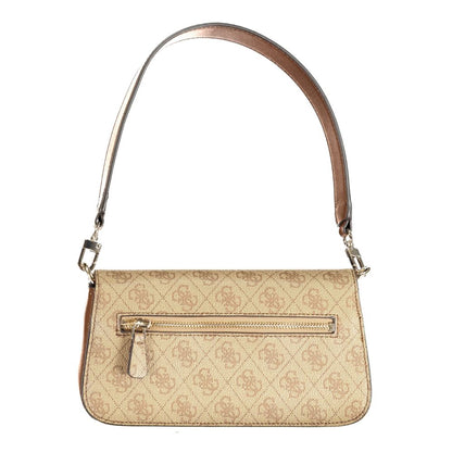 Beige Polyethylene Handbag