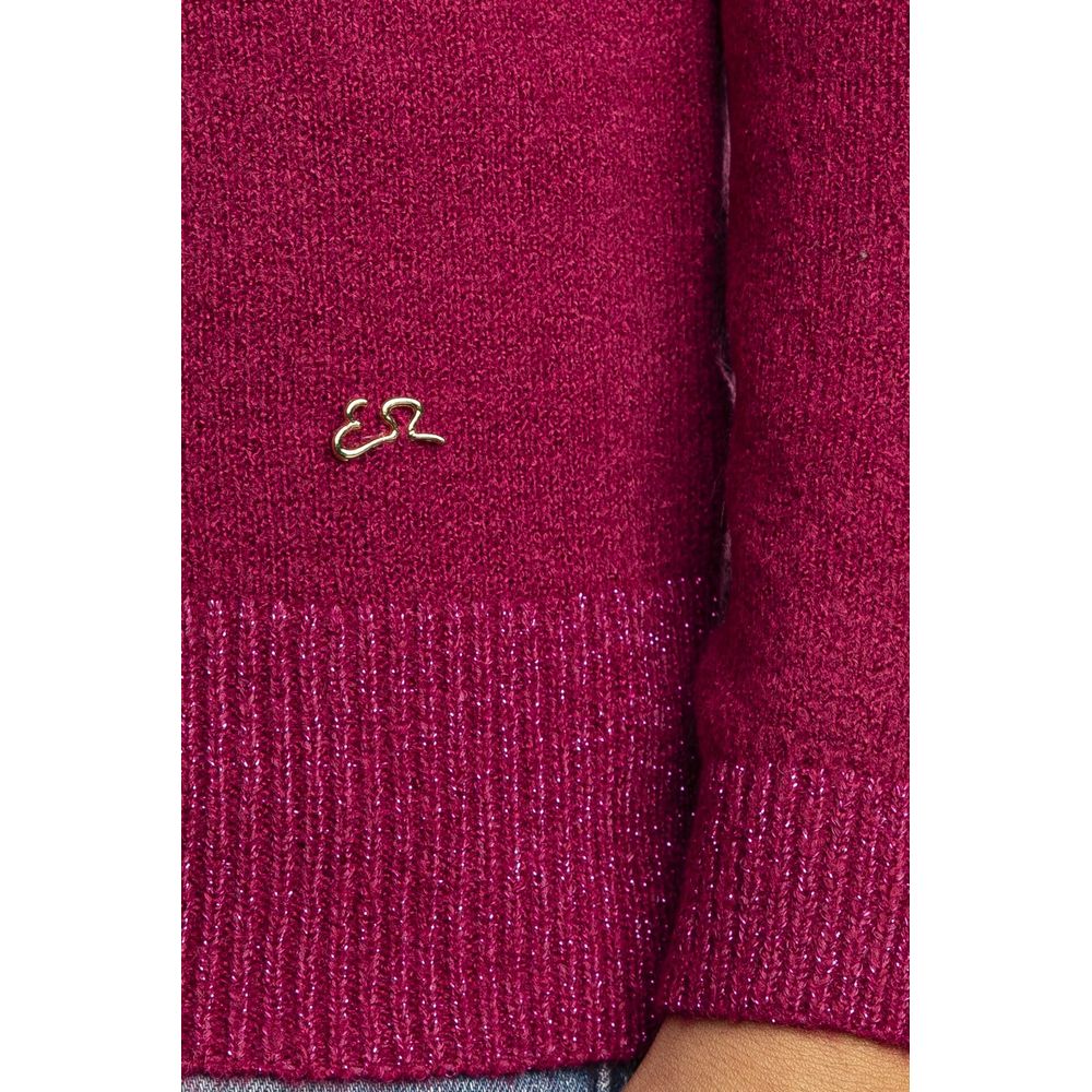 Fuchsia Viscose Sweater