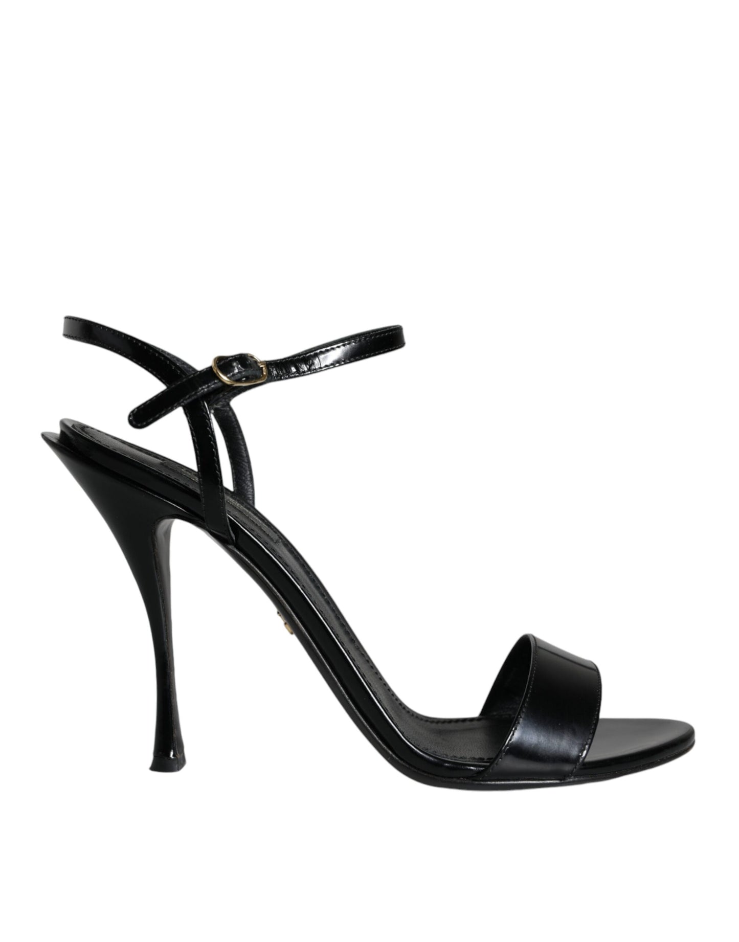 Black KEIRA Heels Ankle Strap Sandals Shoes