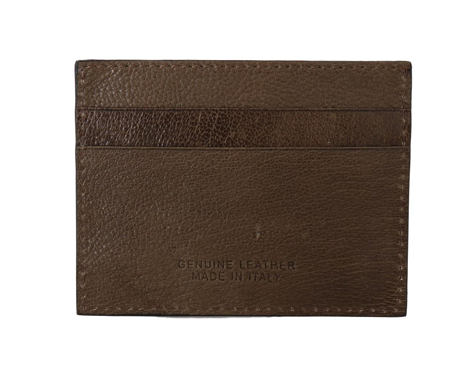 Elegant Turtledove Leather Men's Wallet