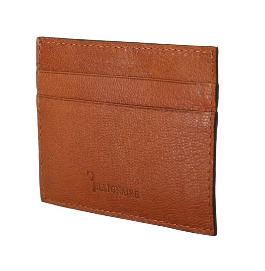 Elegant Men's Leather Wallet in Brown