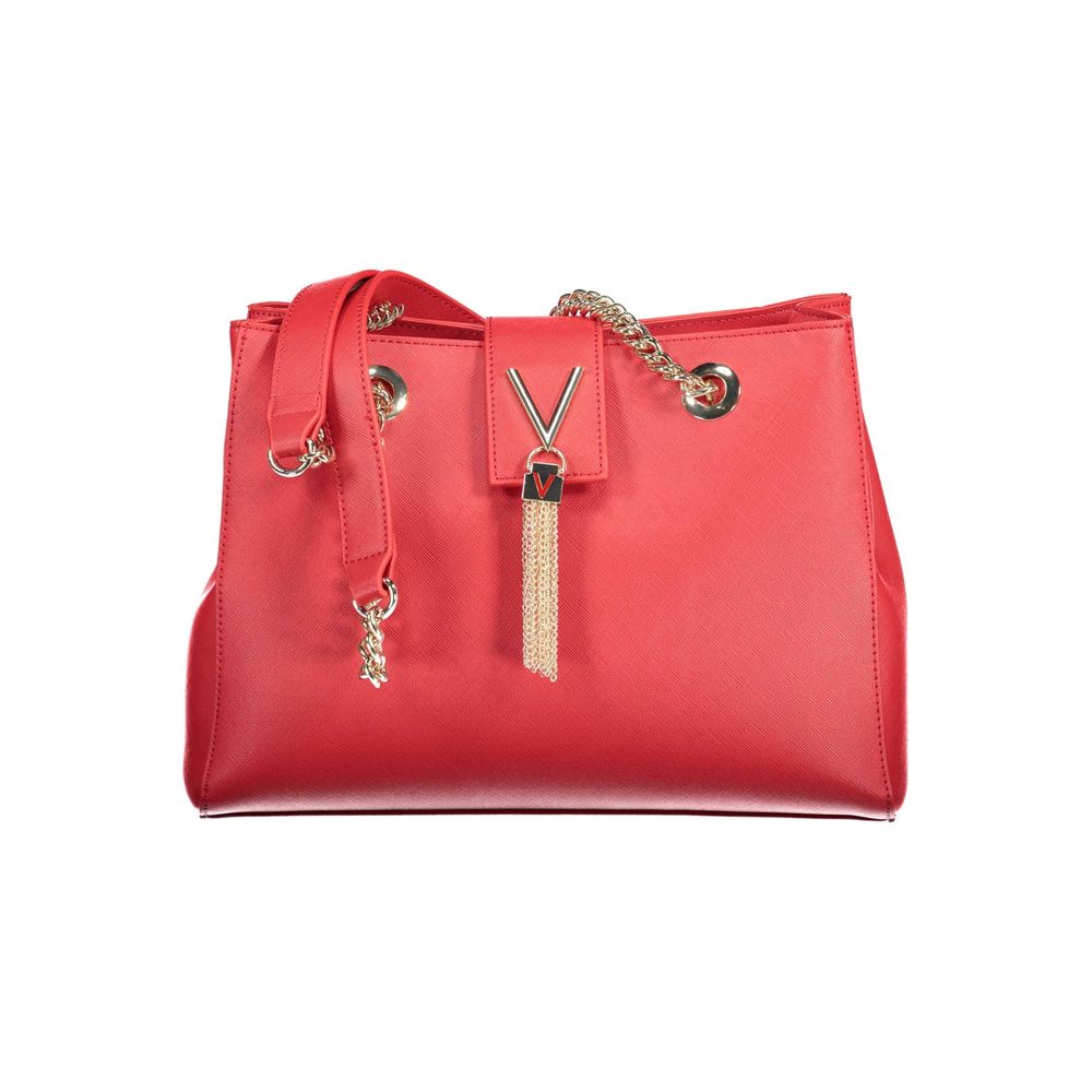 Red Polyethylene Handbag