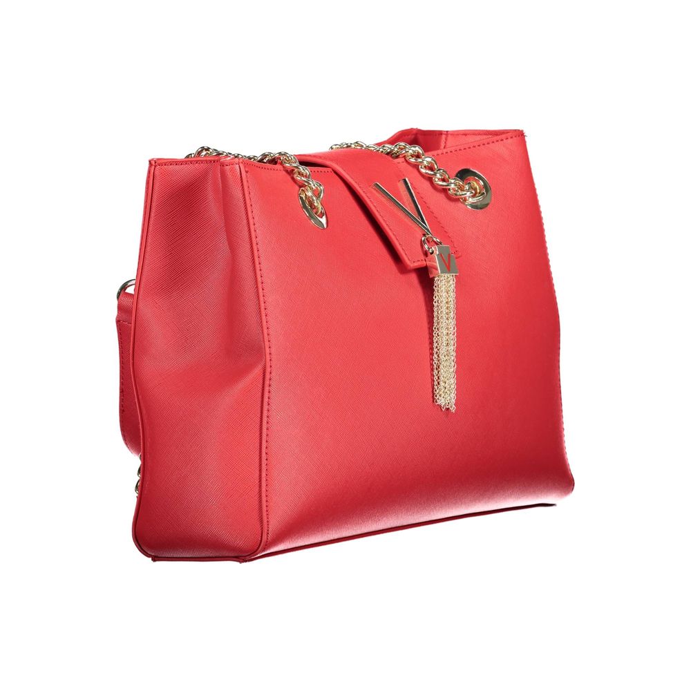 Red Polyethylene Handbag