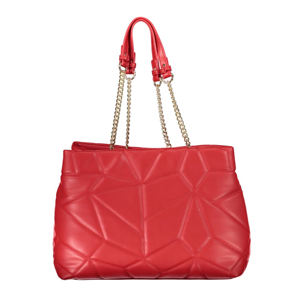 Red Polyethylene Handbag