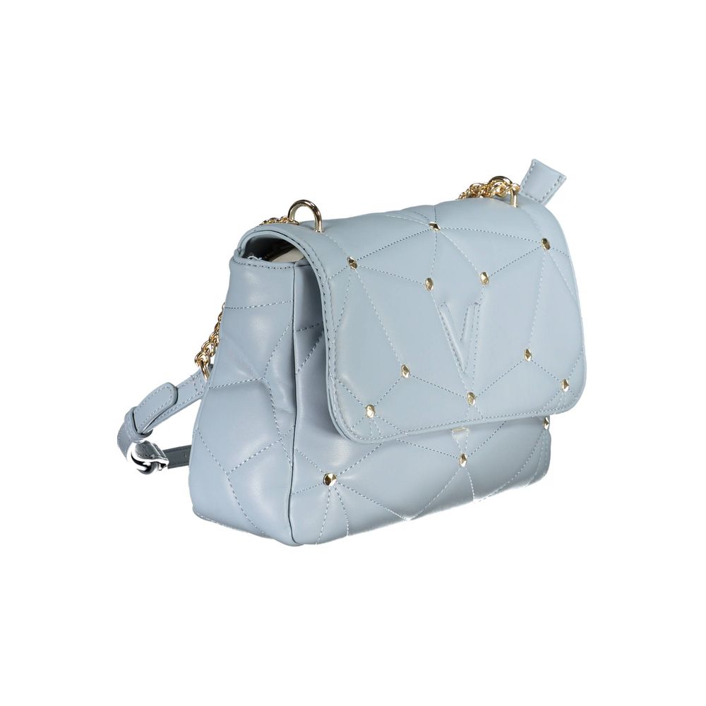 Light Blue Polyethylene Handbag