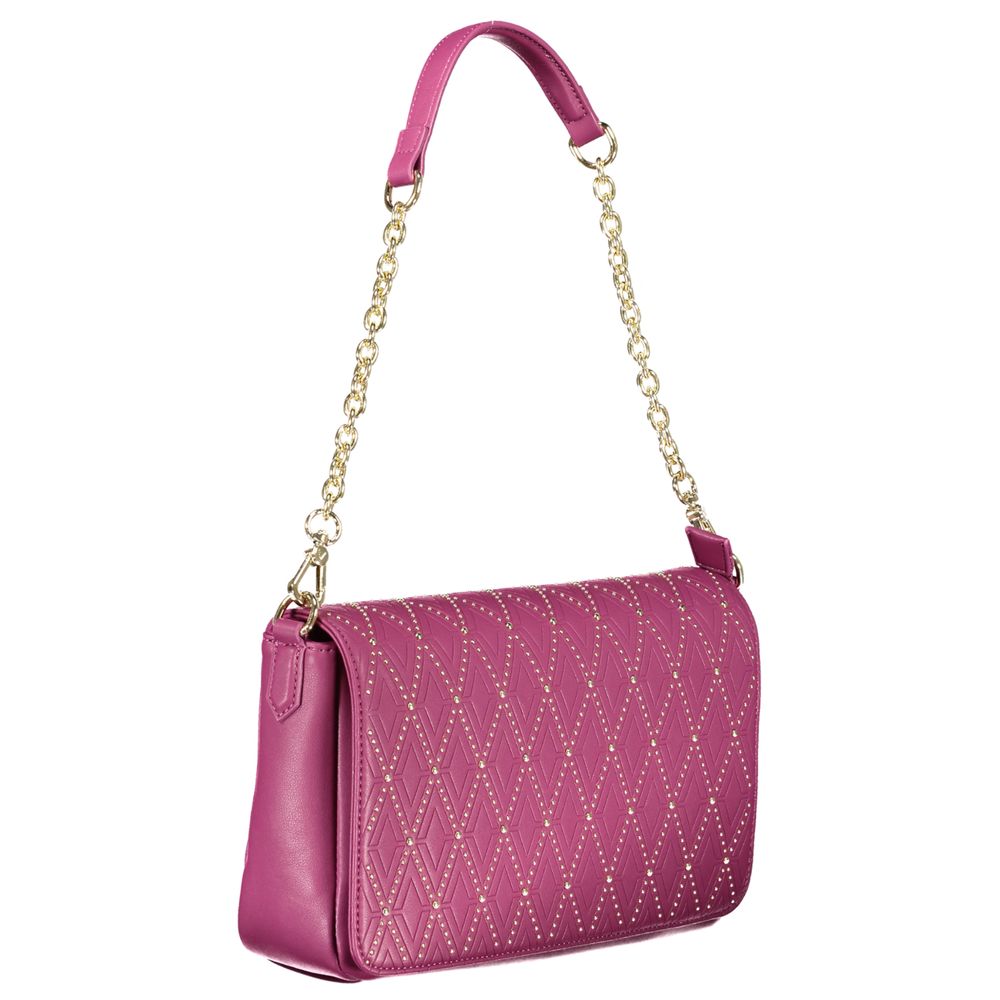 Purple Polyethylene Handbag