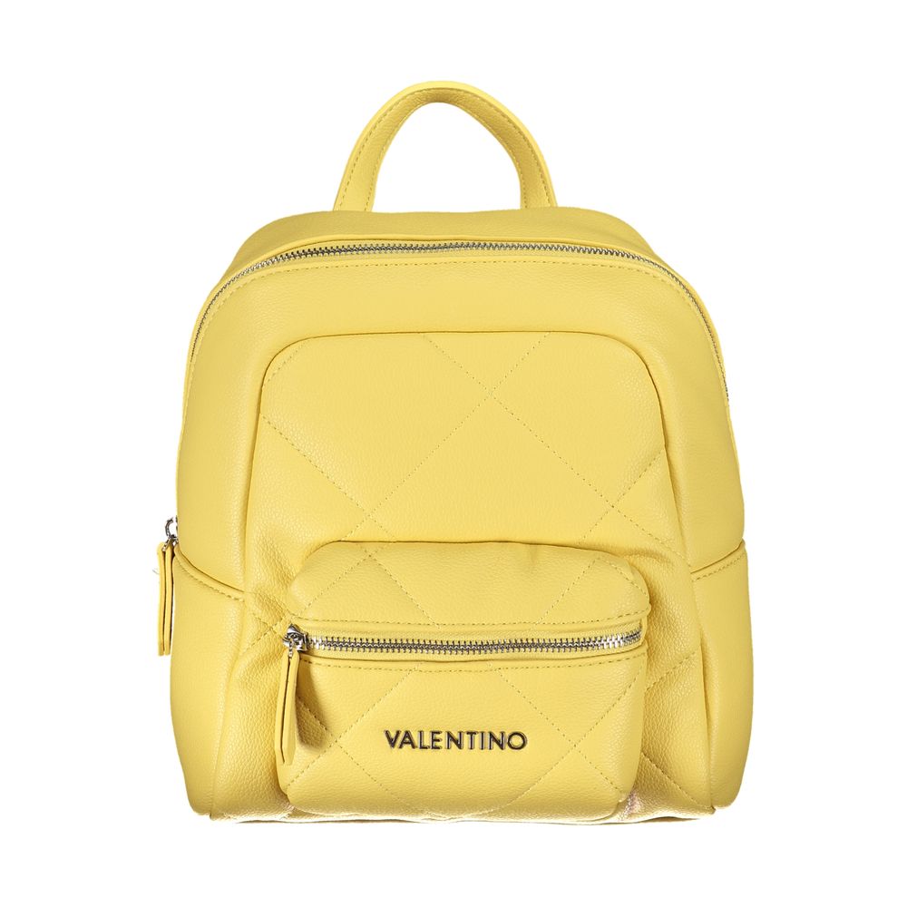 Yellow Polyethylene Backpack