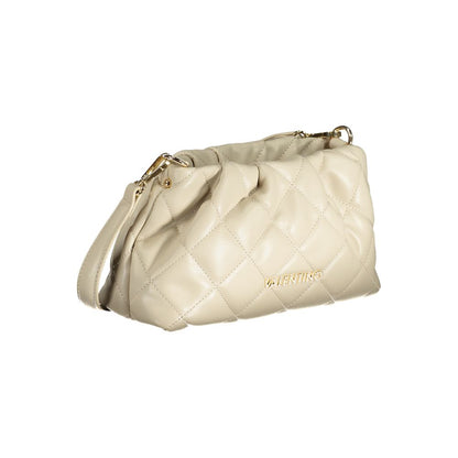 Beige Polyethylene Handbag