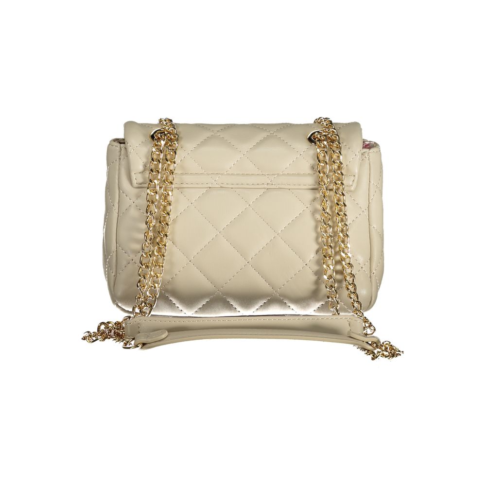 Beige Polyethylene Handbag