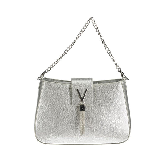 Silver Polyethylene Handbag