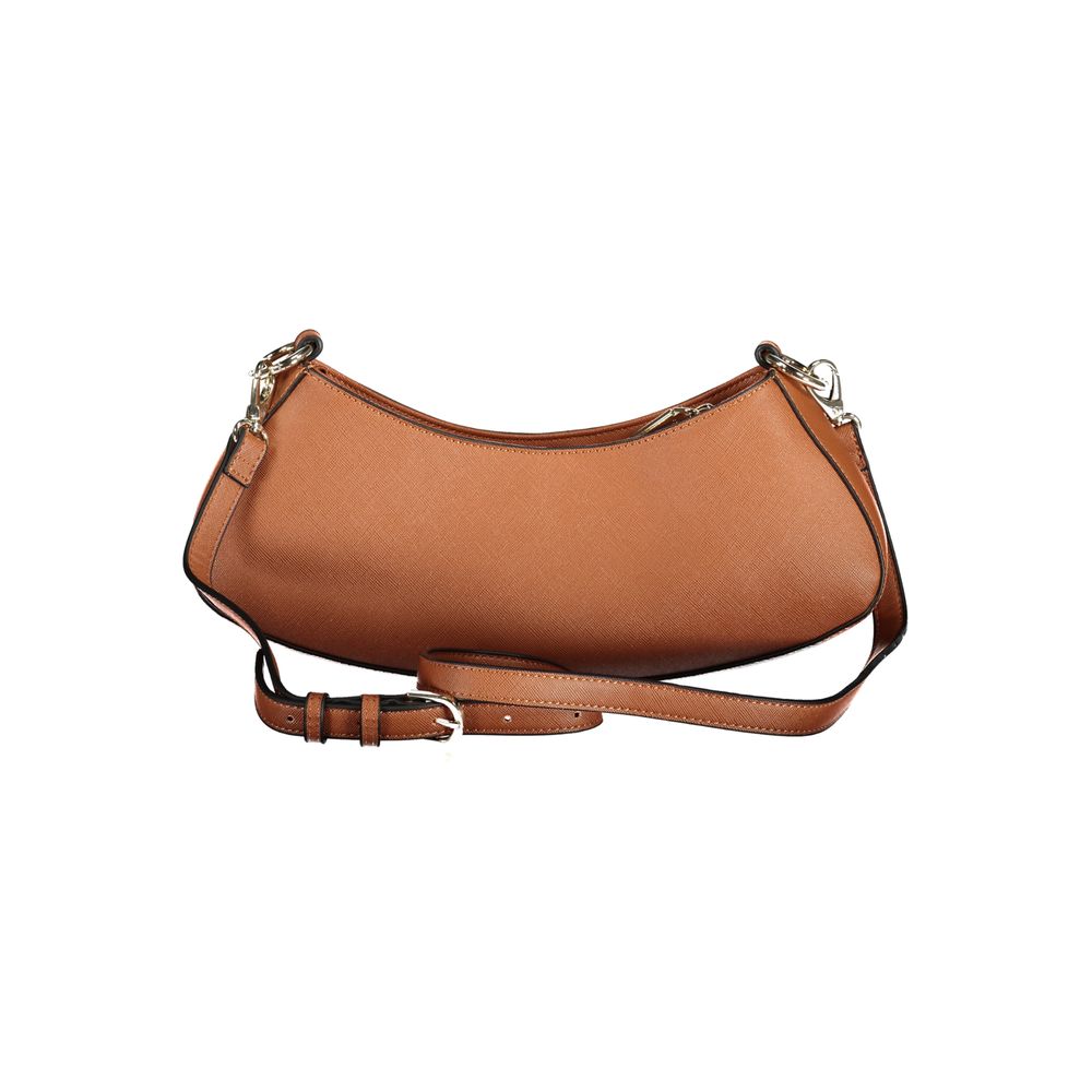 Brown Polyethylene Handbag