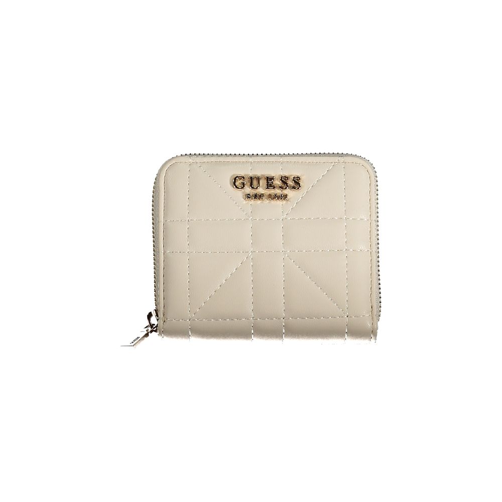 Beige Polyethylene Wallet