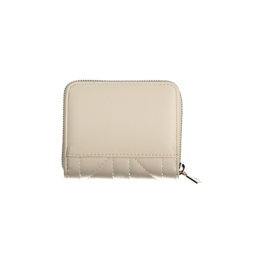 Beige Polyethylene Wallet