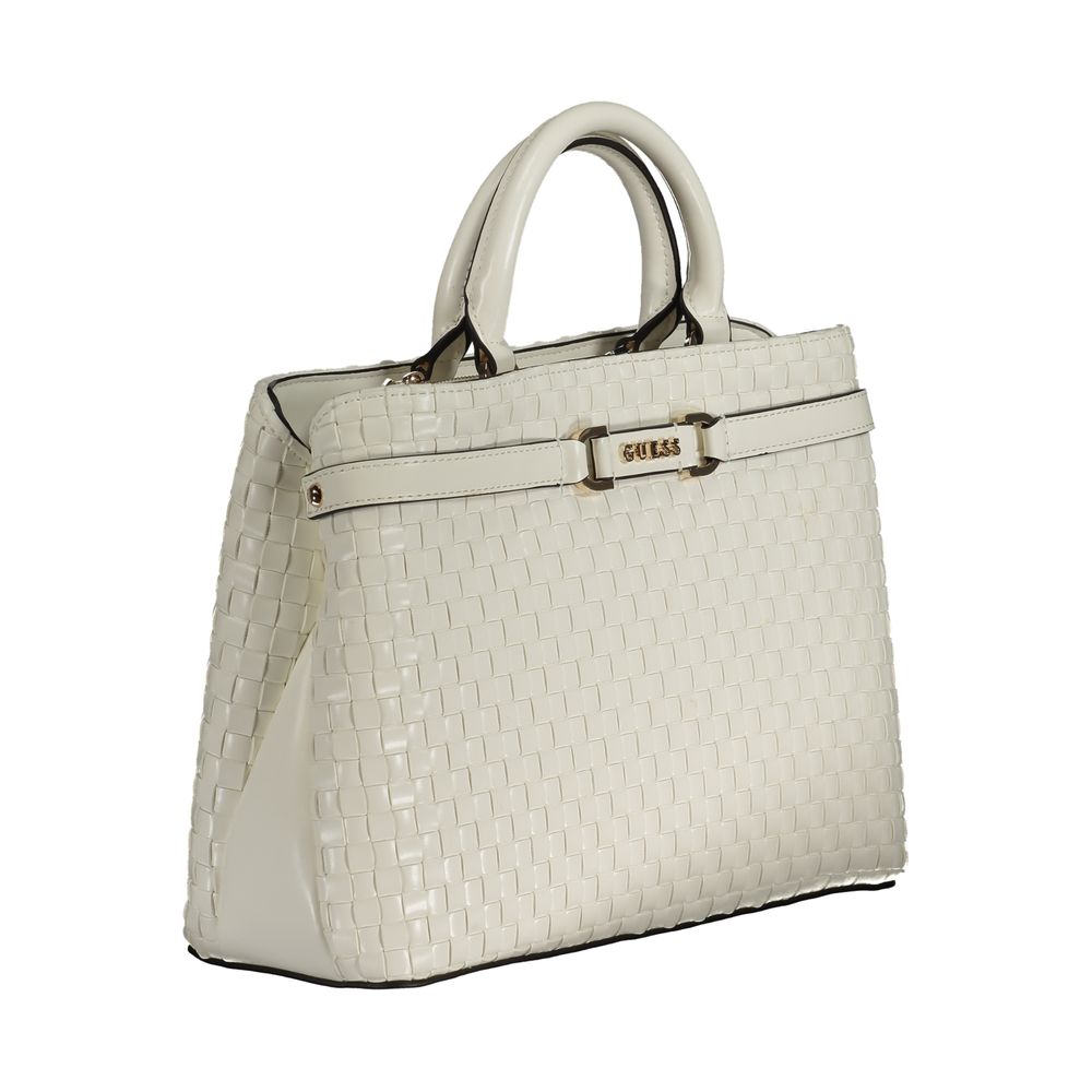 White Polyethylene Handbag