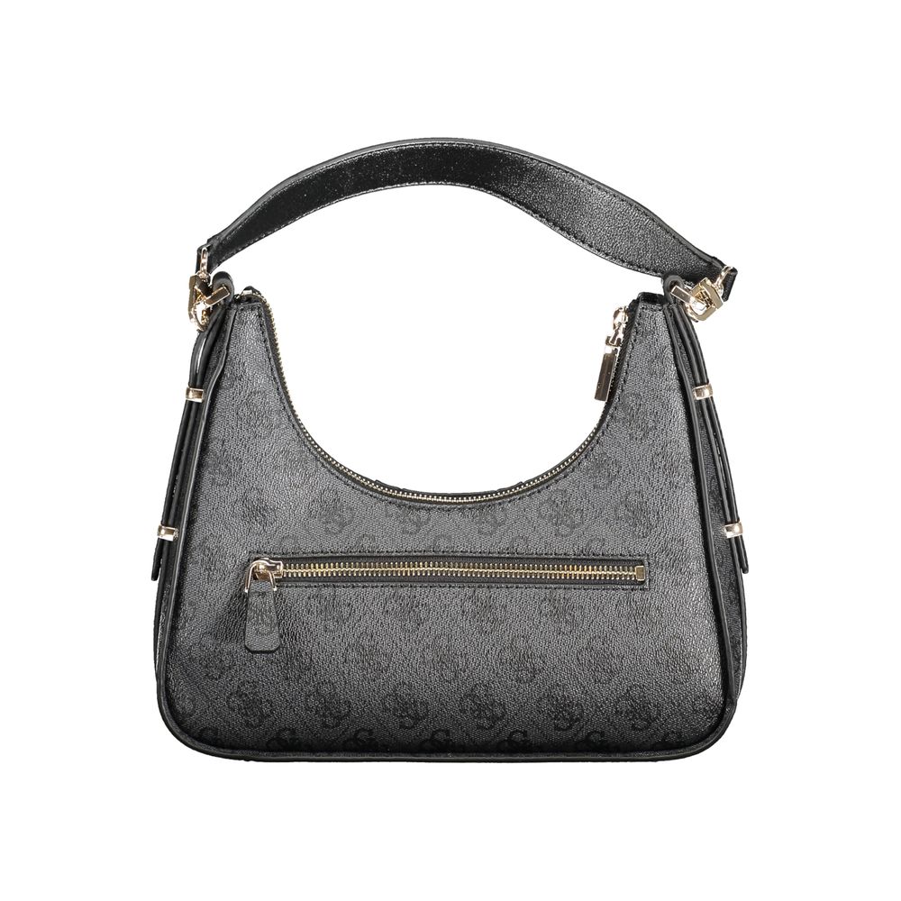 Gray Polyethylene Handbag