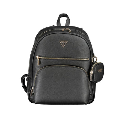 Black Polyethylene Backpack