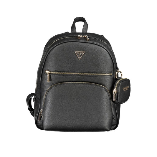 Black Polyethylene Backpack