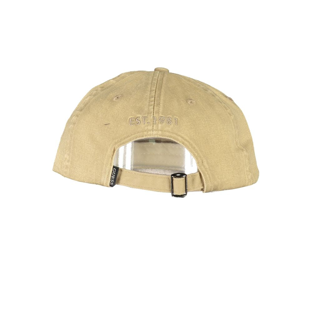 Beige Cotton Hats & Cap