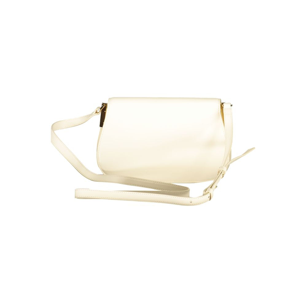 Beige Polyethylene Handbag