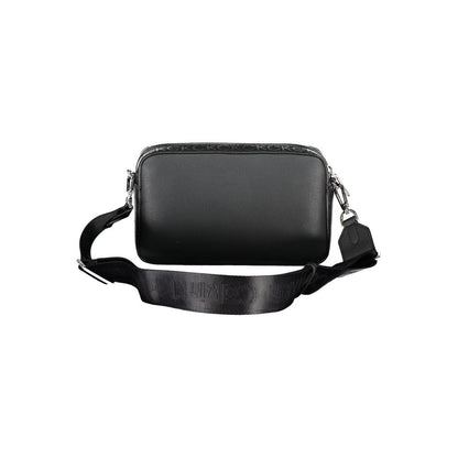 Black Polyester Handbag