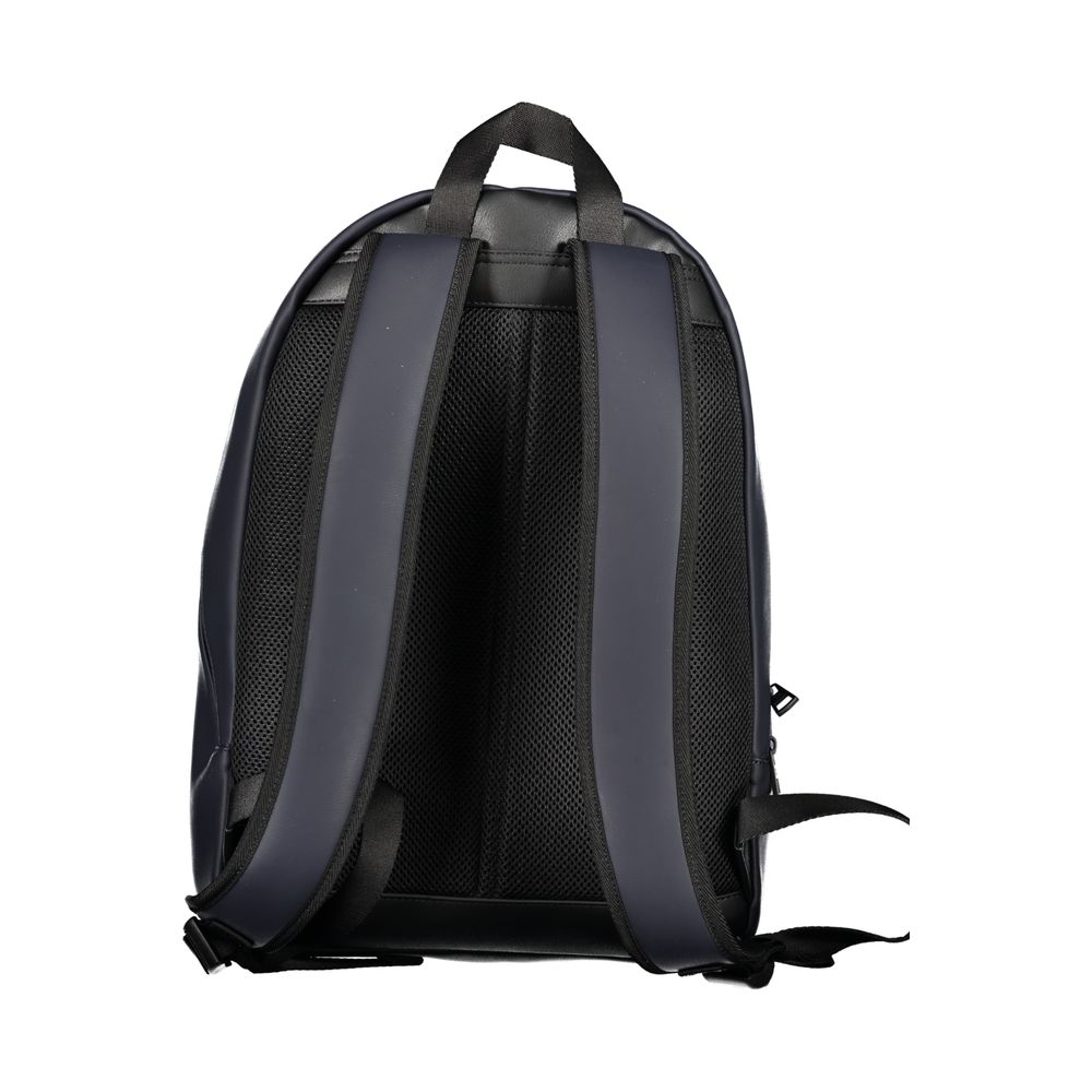 Blue Polyester Backpack