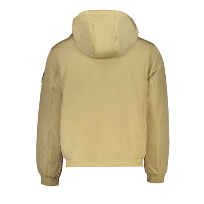 Beige Polyester Jacket