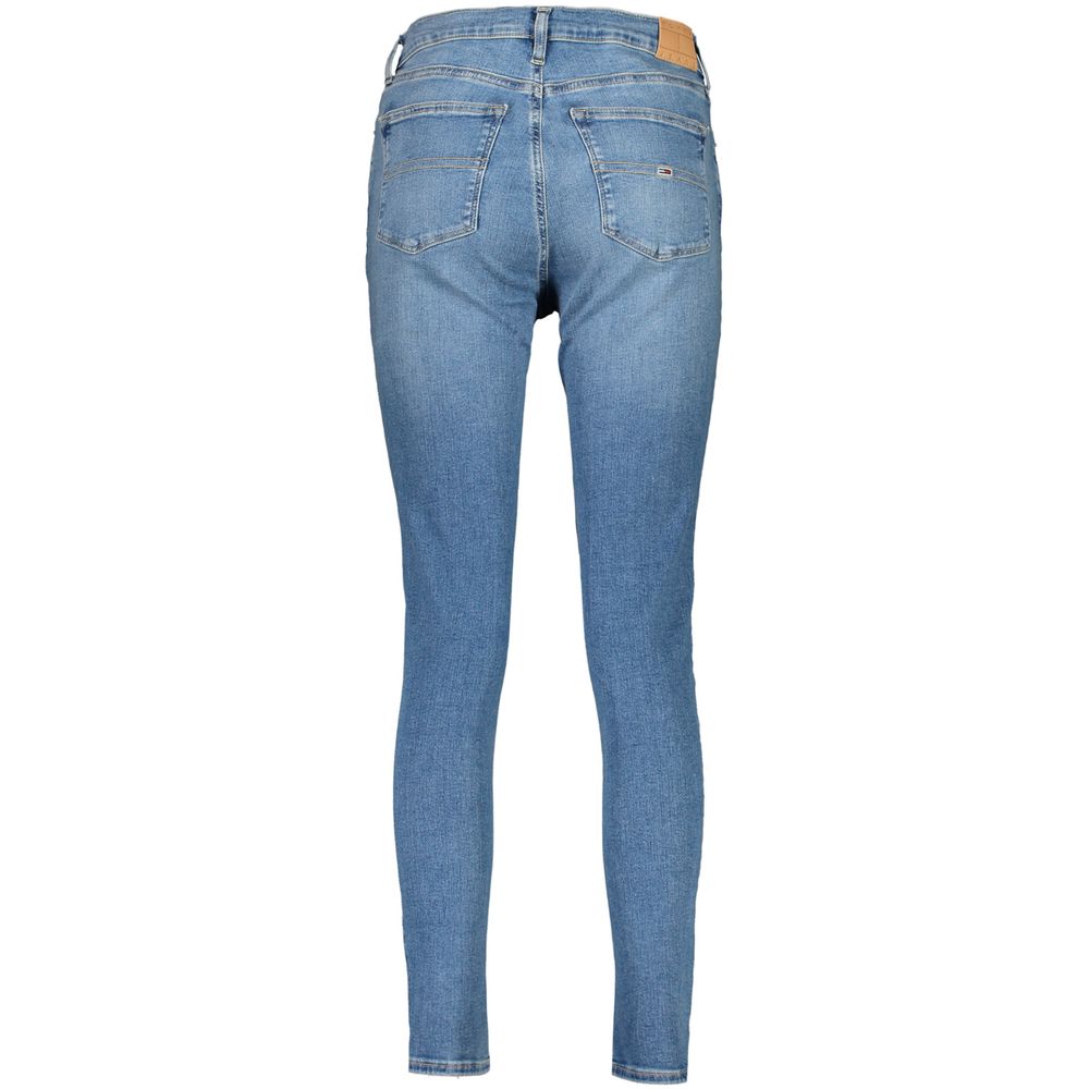 Blue Cotton Jeans & Pant