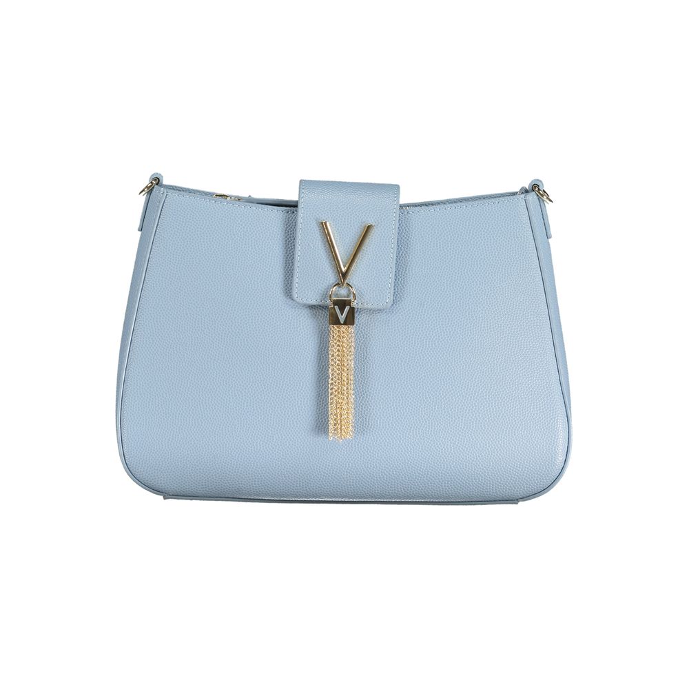 Light Blue Polyethylene Handbag