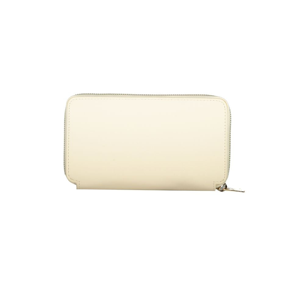 Beige Polyethylene Wallet