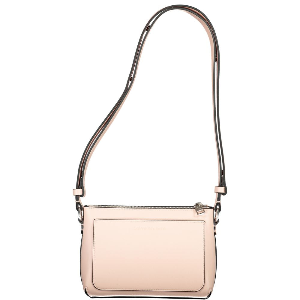 Pink Polyethylene Handbag