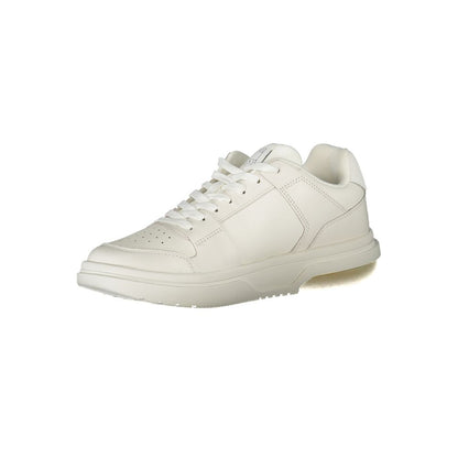 White Leather Women Sneaker