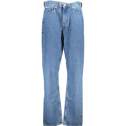 Blue Cotton Jeans & Pant