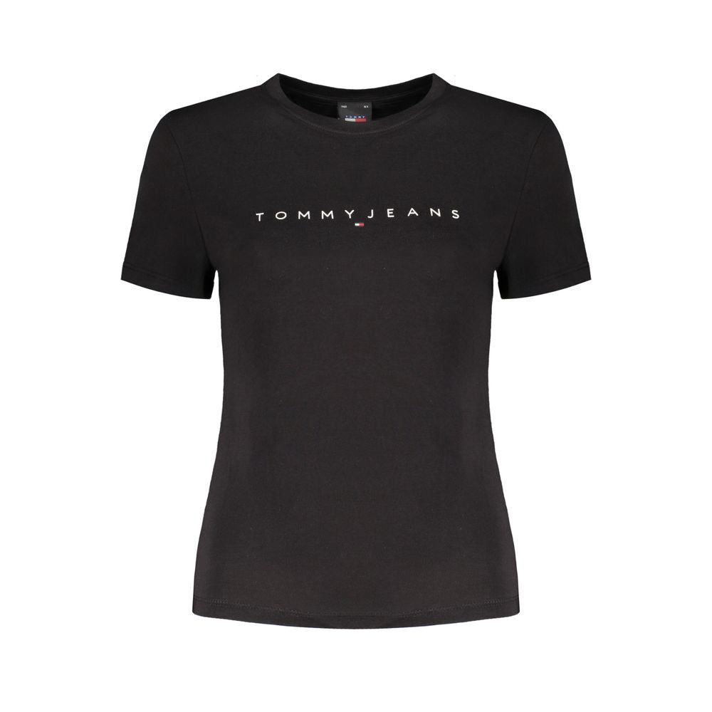 Black Cotton Tops & T-Shirt