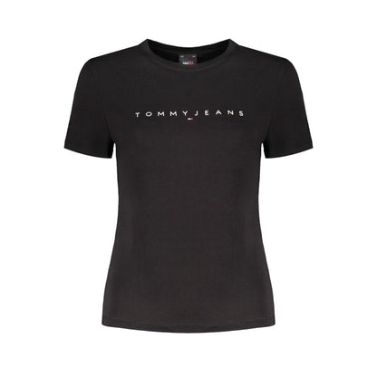 Black Cotton Tops & T-Shirt