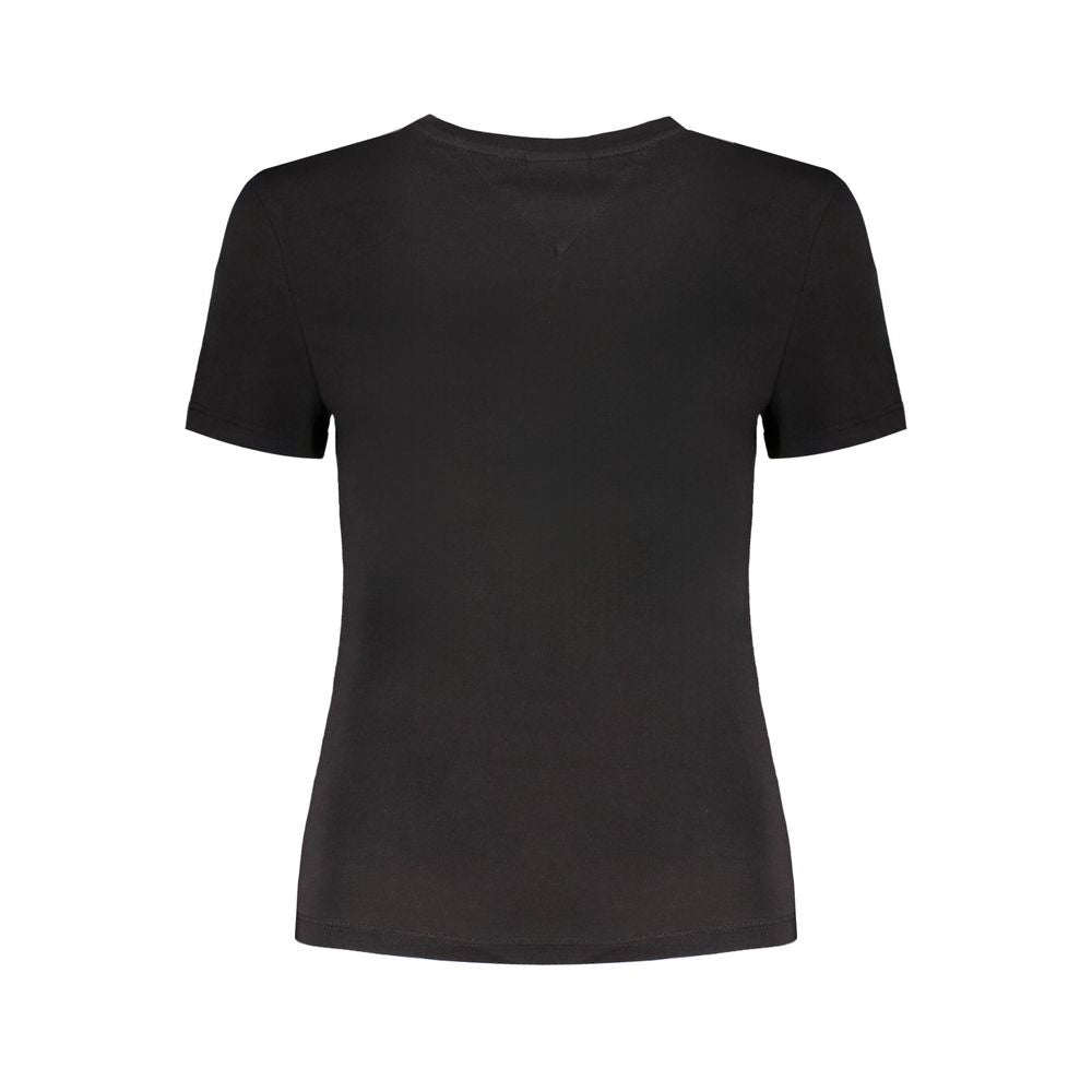 Black Cotton Tops & T-Shirt