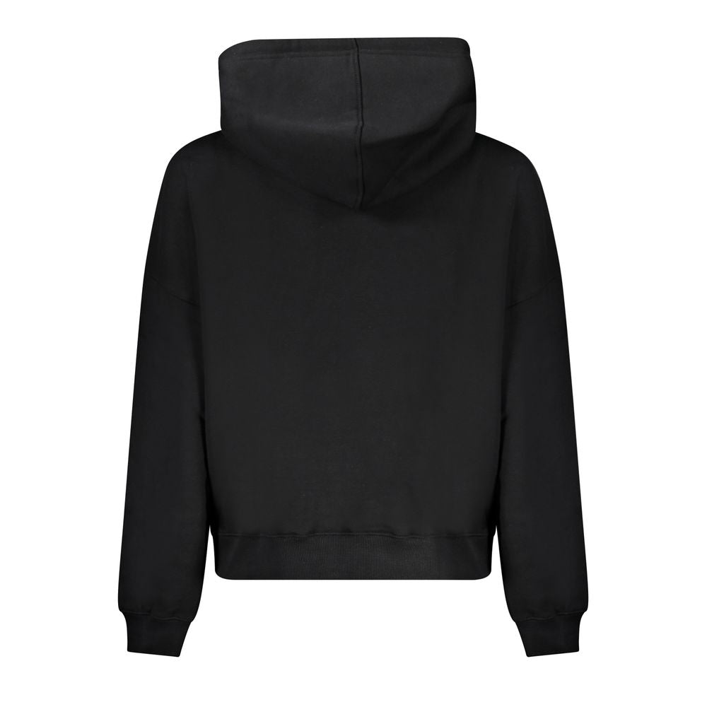 Black Cotton Women Sweater