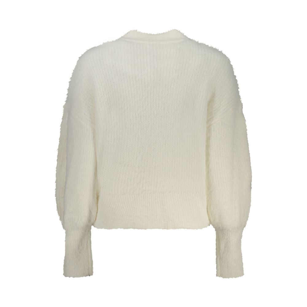 White Polyamide Women Sweater