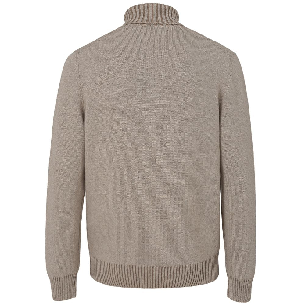 Beige Cashmere Sweater