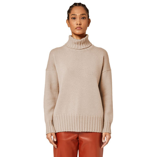 Beige Cashmere Sweater