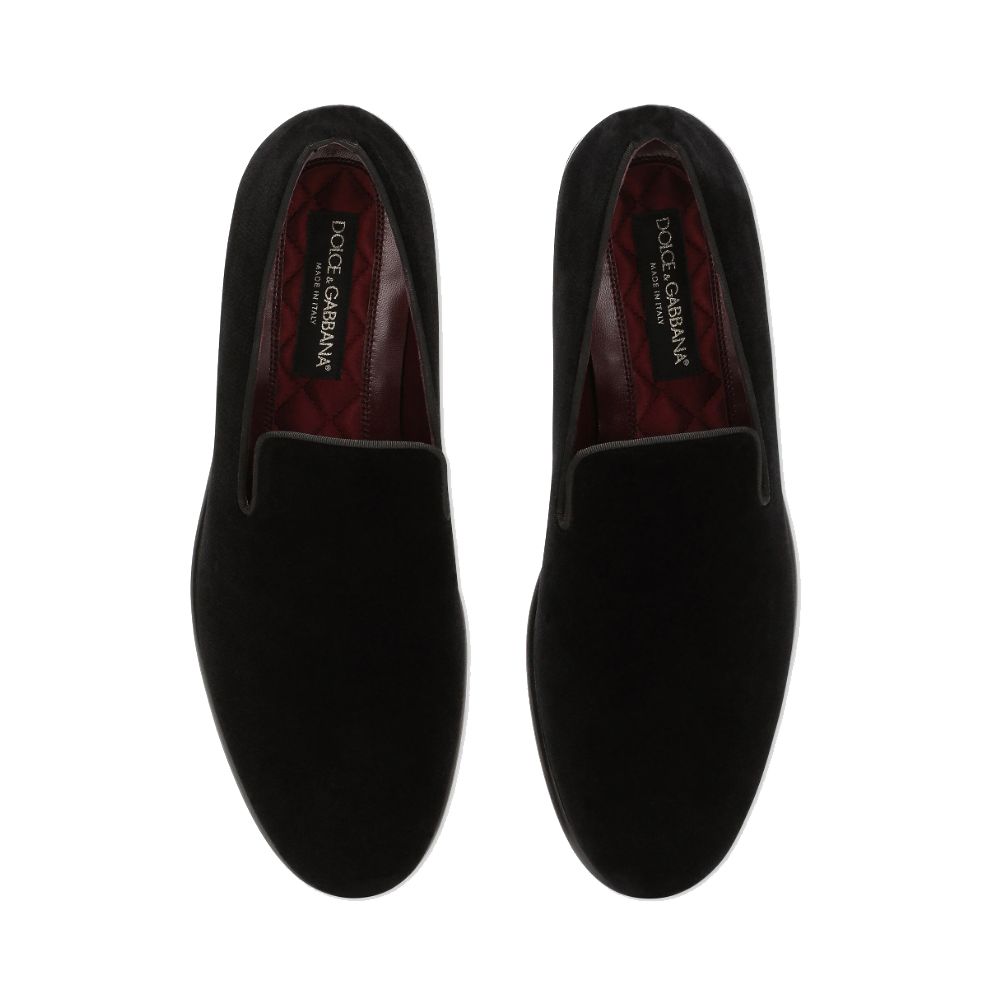 Black Cotton Loafer