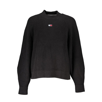 Black Cotton Sweater