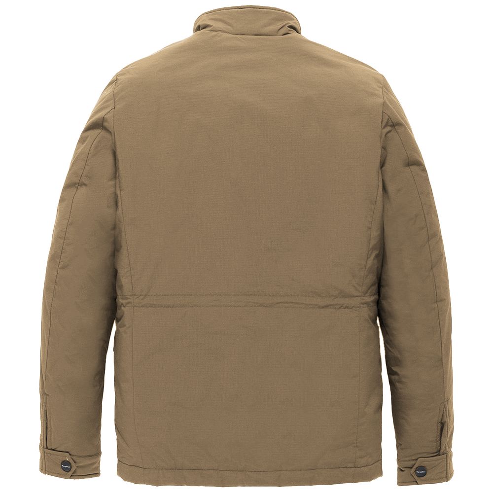 Brown Nylon Jacket