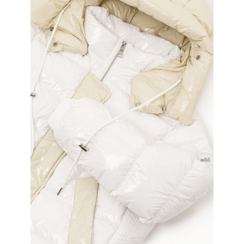 White Polyamide Jackets & Coat